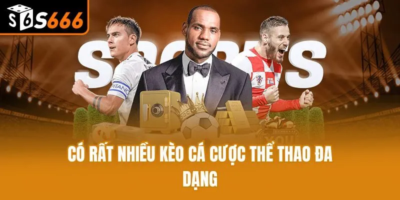 Cá Cược Thể Thao S666 - Cơ Hội Nhận Thưởng Với Ưu Đãi Khủng Có rất nhiều kèo cá cược thể thao đa dạng
